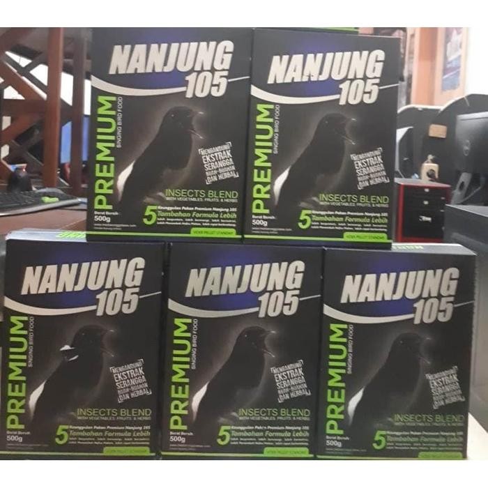 Pakan Burung Murai Batu Kacer Nanjung 105 Ebod Jaya