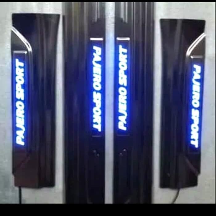 Door Sillplate Sill Plate Pajero Sport Lampu Led Sill Plate Samping