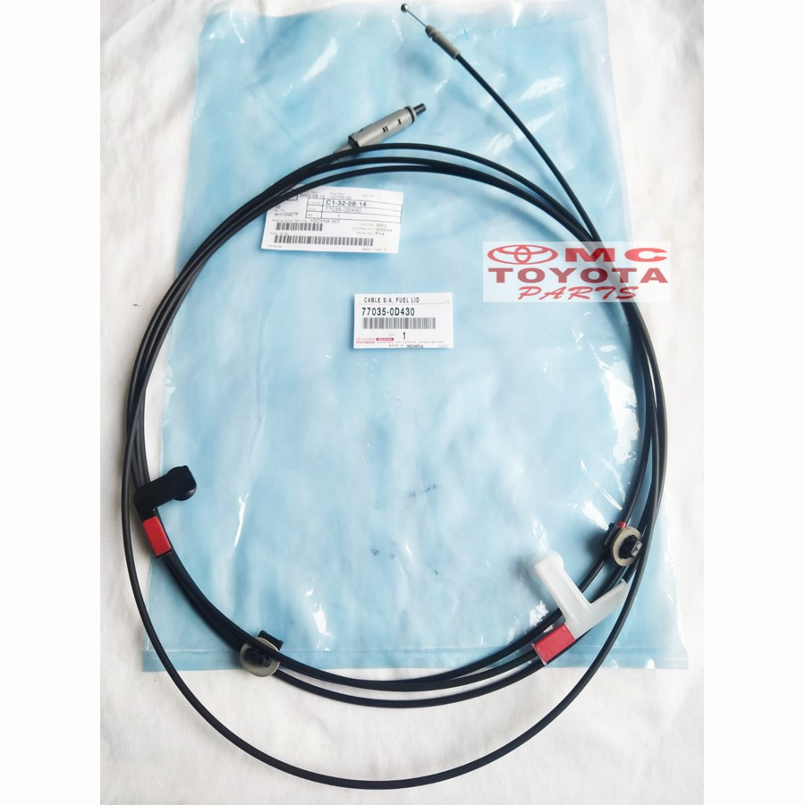 Kabel Tarikan Pembuka Tutup Tangki Bensin Toyota Sienta Etios 77035-0D430 77035-0D290 WE!!!
