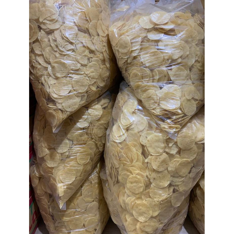 

OPAK MEDAN / KERIPIK OPAK SINGKONG BULAT MENTAH 1 BAL/BALL/DUS 5 KG