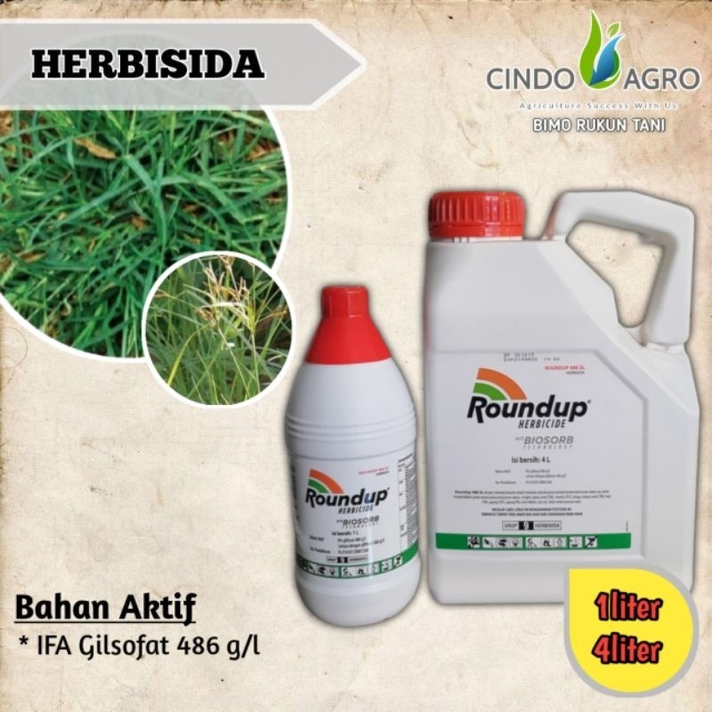 ROUNDUP 486 SL - 1LITER