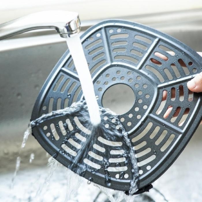 Lock N Lock Digital Air Fryer 4L Ejf273Wht - White - Putih - Asli