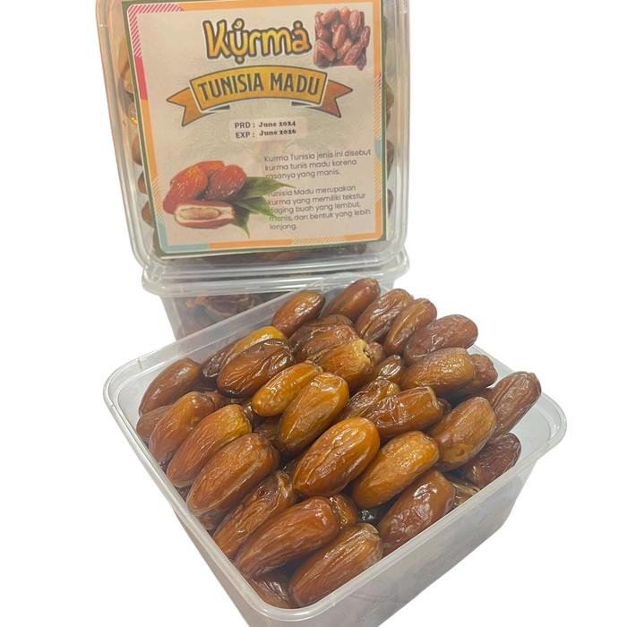 

BisaInstan- KURMA TUNISIA MADU PREMIUM 1KG TUNISIA DEGLET NOUR PREMIUM GRADE A1