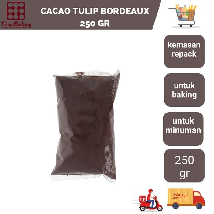 

BisaInstan- CACAO TULIP BORDEAUX ECERAN 250 GR
