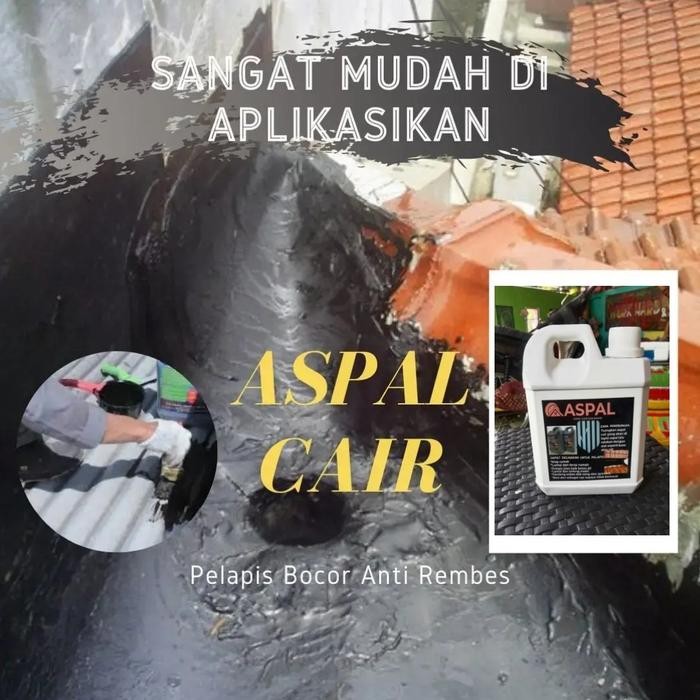 Aspal Cair Untuk Dak Kolam Ikan Anti Rembes waterproofing