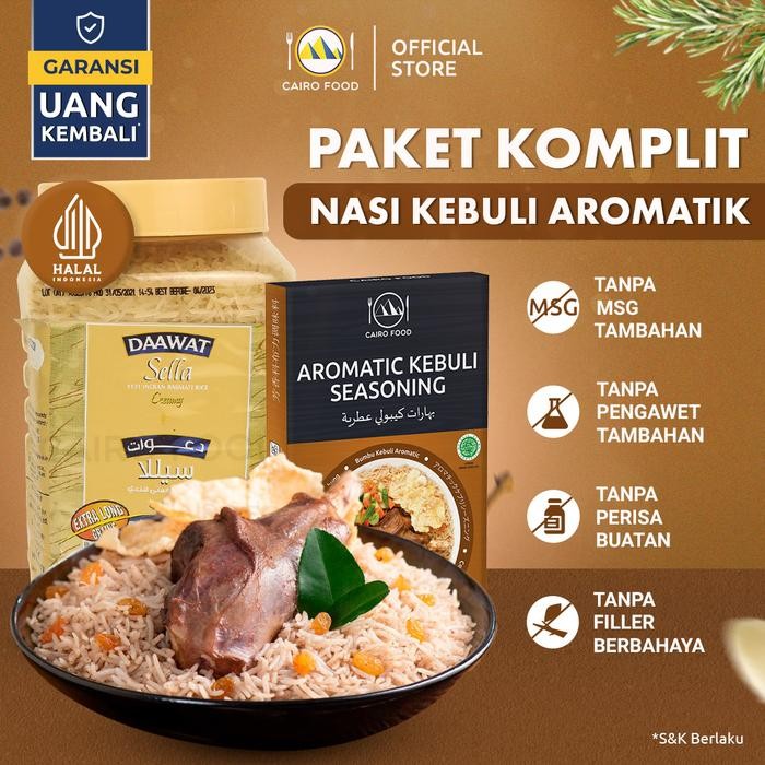 

BisaInstan- Bundle Bumbu Kebuli dan Beras Basmati