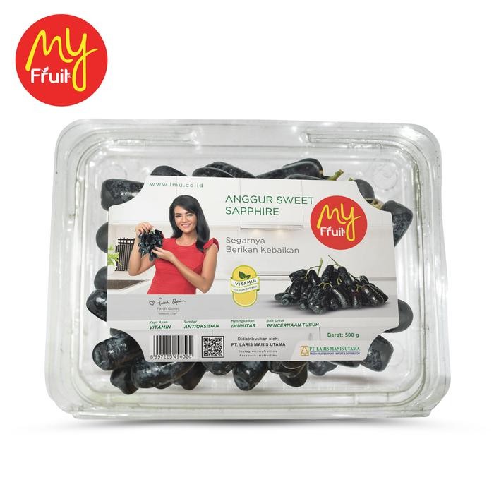 

BisaInstan- My Fruit Anggur Hitam Sweet Saphire China 500 gr