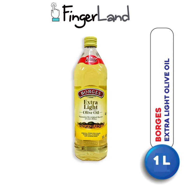 

BisaInstan- BORGES Extra Light Olive Oil 1 Liter Minyak Zaitun