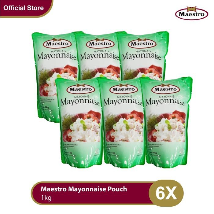 

Kirim,HariYgSama- Maestro Mayonnaise Pouch 1 kg - isi 6