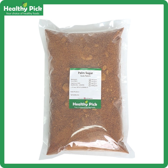 

Kirim,HariYgSama- Organic Palm Sugar Coconut Gula Aren Bubuk Gula Semut Organik 1 kg