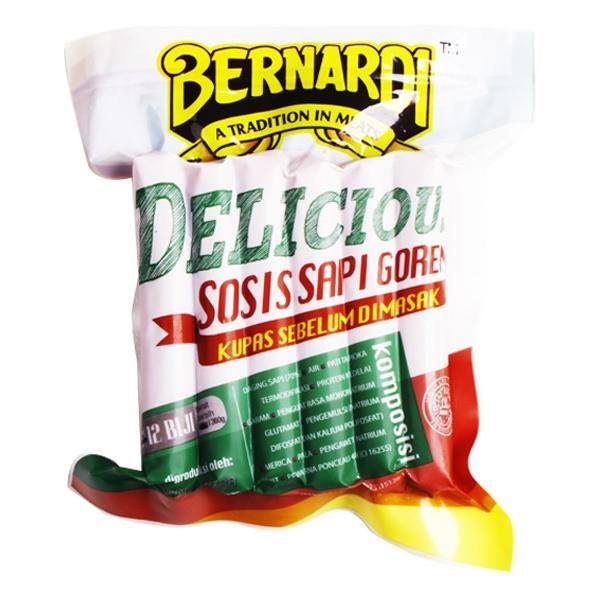 

Kirim,HariYgSama- SOSIS SAPI GORENG BERNARDI DELICIOUS 360GR ISI 12PCS