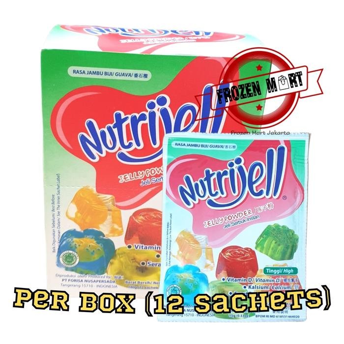 

BisaInstan- NUTRIJELL Jambu Biji / Agar Agar Instant / Konnyaku Jelly Powder 15 Gr