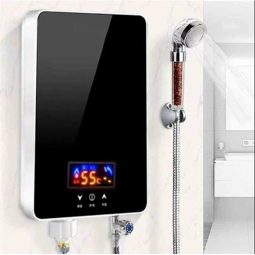 Pemanas Air Hemat Listrik Water Heater Pemanas Air Listrik Instan Yang Dipasang Led Display
