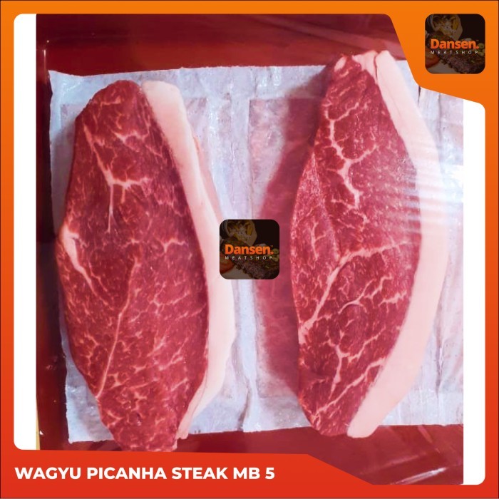 

Kirim,HariYgSama- PREMIUM PICANHA STEAK TOKUSEN WAGYU MB 4-5