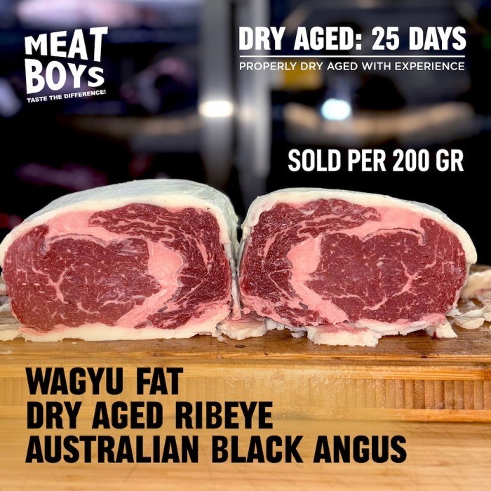 

Kirim,HariYgSama- DRY AGED BEEF STEAK SPECIAL LIMITED ITEM [ANGUS/WAGYU]