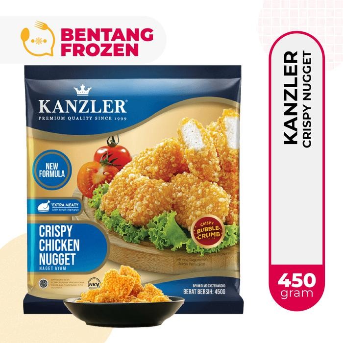 

Kirim,HariYgSama- KANZLER CRISPY CHICKEN NUGGET 450GR