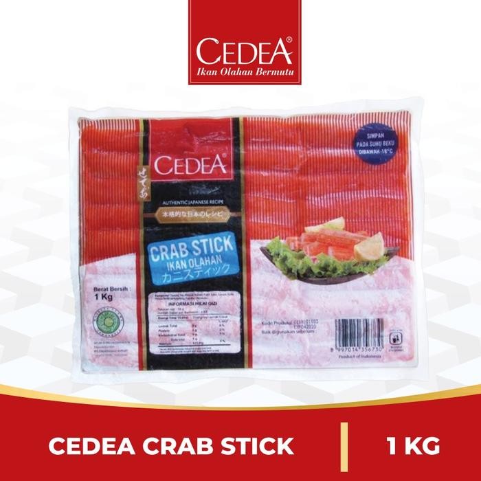 

Kirim,HariYgSama- CEDEA Crab Stick 1kg