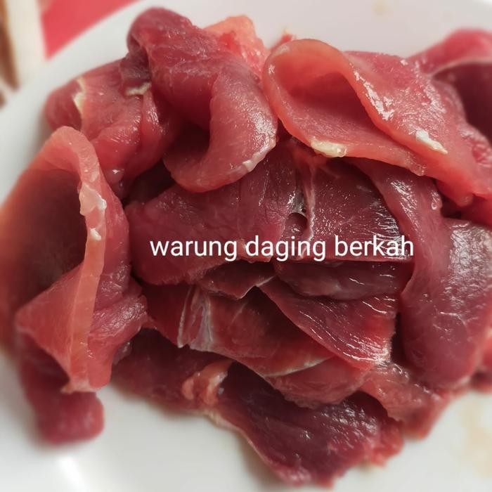 

Kirim,HariYgSama- Daging sapi slice untuk teriyaki 1kg