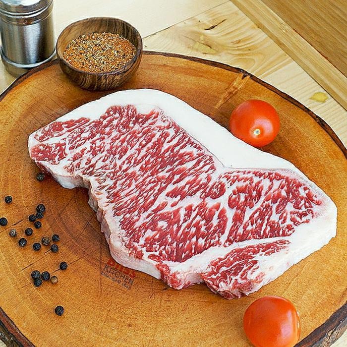 

Kirim,HariYgSama- Australian Wagyu Beef Sirloin Steak MB 9 250gr