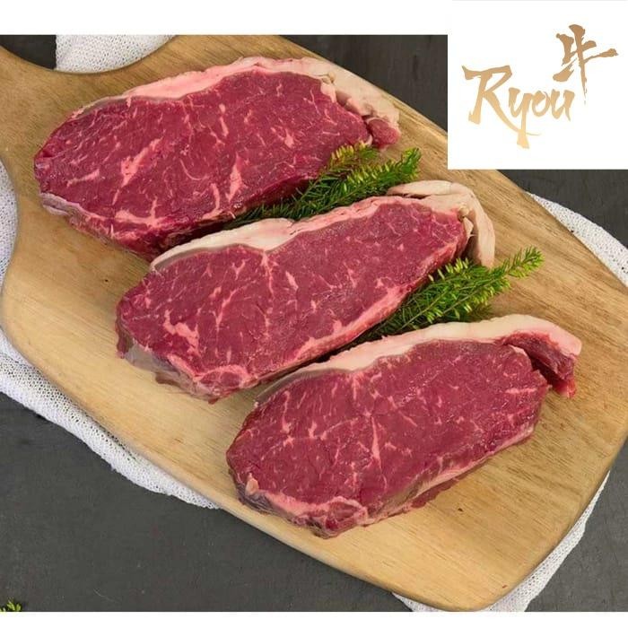 

Kirim,HariYgSama- Wagyu Sirloin Striploin Beef Steak Premium 1kg Daging Sapi