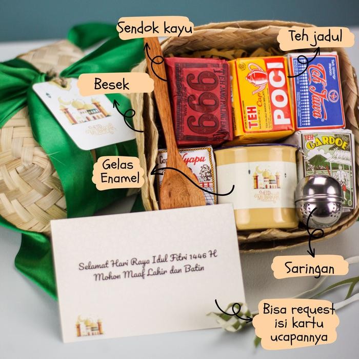 

Kirim,HariYgSama- Hampers Parcel Gift Kado Unik Teh Jadul