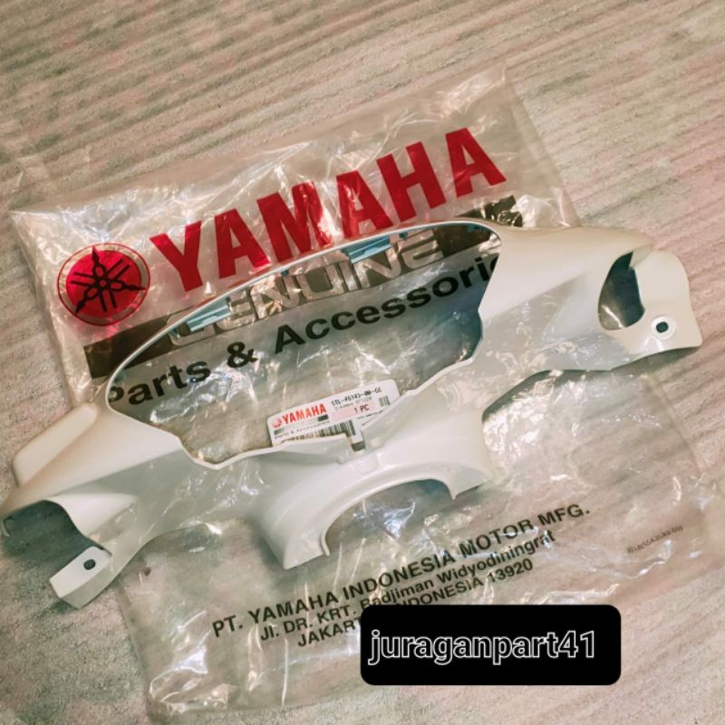 batok depan mio sporty putih original batok kepala depan mio lama putih original WE