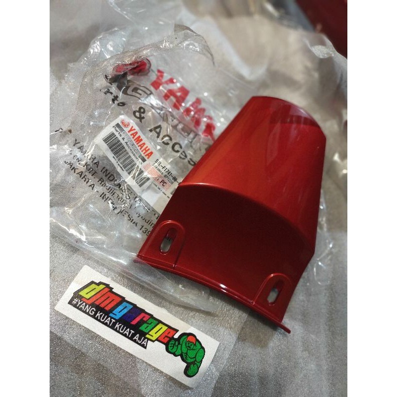 sambungan body mio sporty merah marun original sambungan bodi mio sporty warna merah maron original