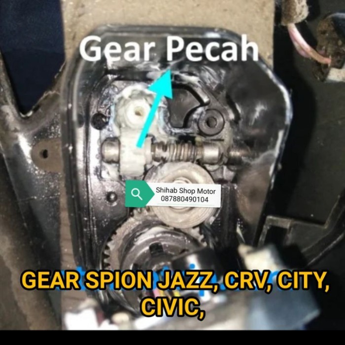 [Expert] Gigi Gear gir retrack ritrak spion lipat