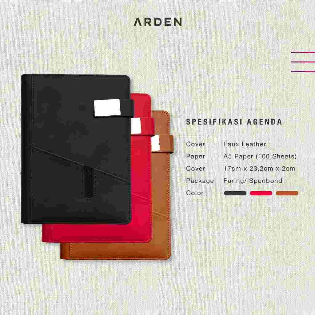 

ARDEN Agenda - Buku Binder Journal Pum Cover