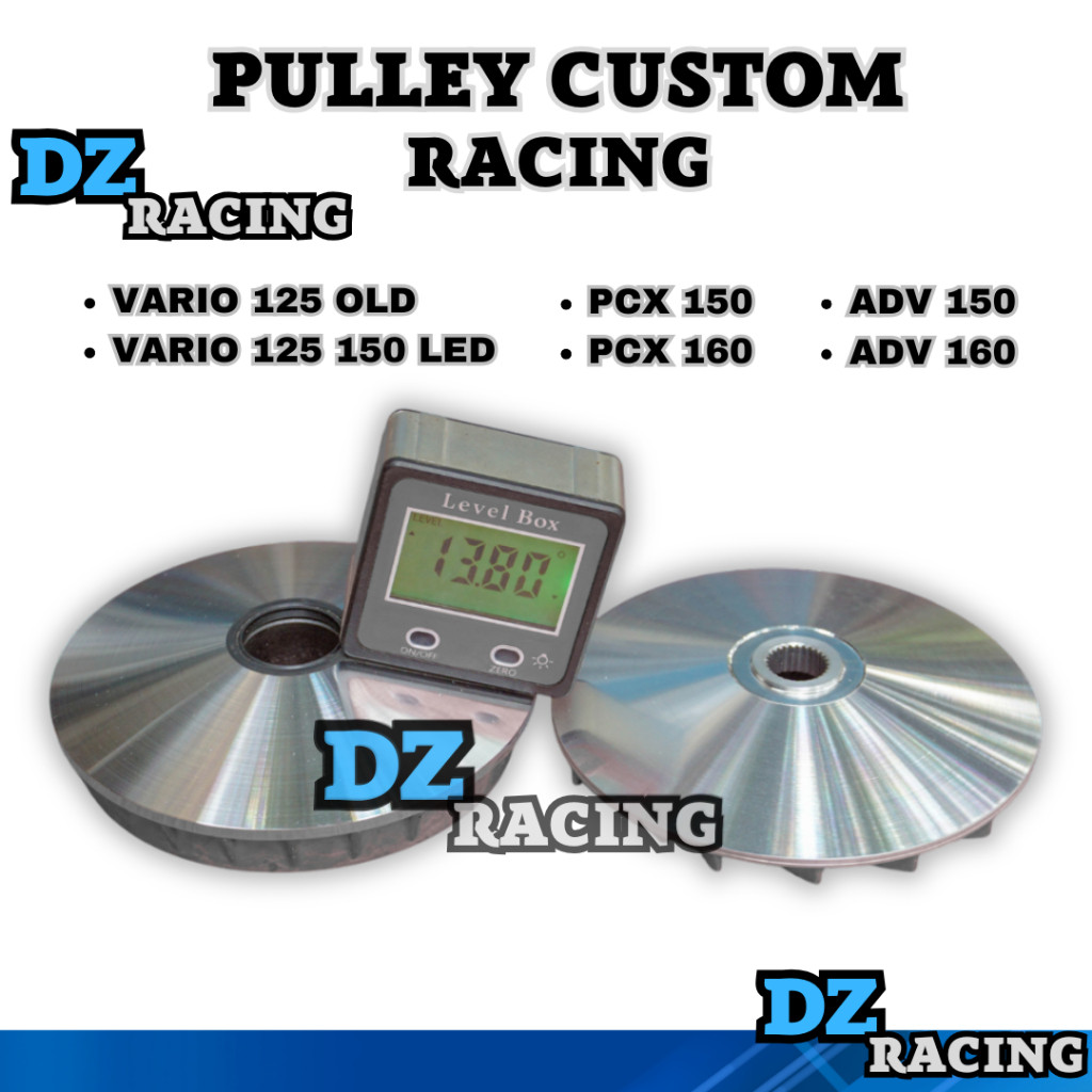 Pulley Rumah Roller Vario 125 150 Pcx 150 Adv 150 Pcx 160 Adv 160 13,5 13,8 14 Derajat Pulley Custom