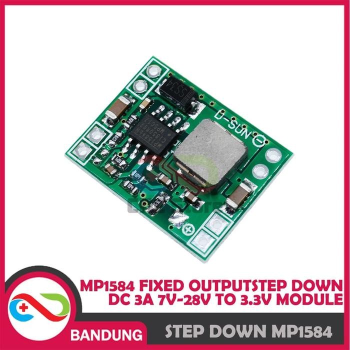MP1584 SMALL FIXED OUTPUT STEP DOWN DC 3A 7V-28V TO 3.3V MODULE