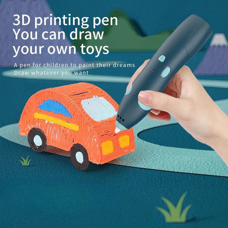 

Kids 3D Drawing Toys Magic Printing Pen For Diy Painting Montessori Educational Easy To Use Ideal