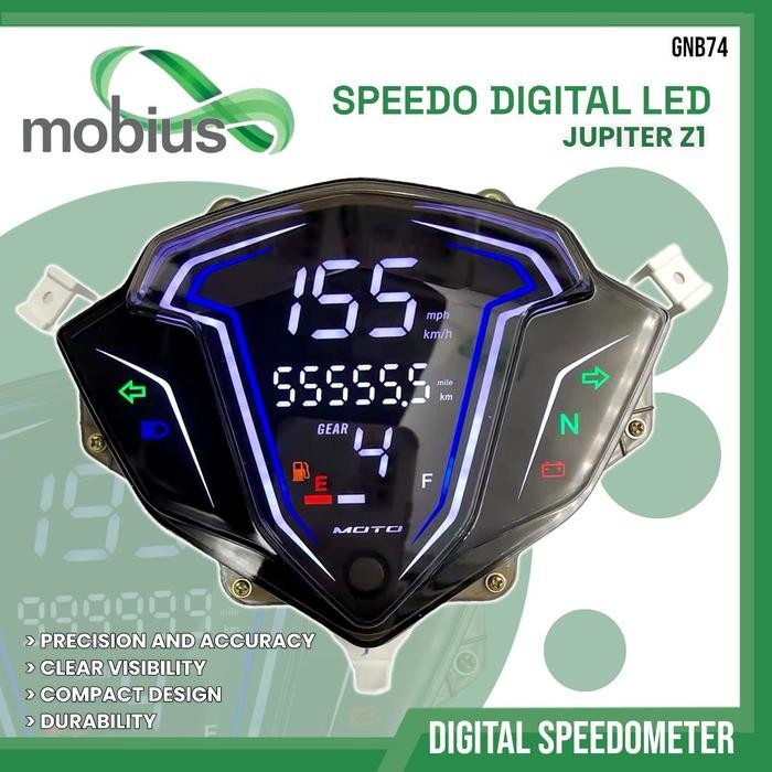 SPEEDOMETER DIGITAL LED YAMAHA Z1 YAMAHA SRL 115 JUPITER Z1 BEST SELLER