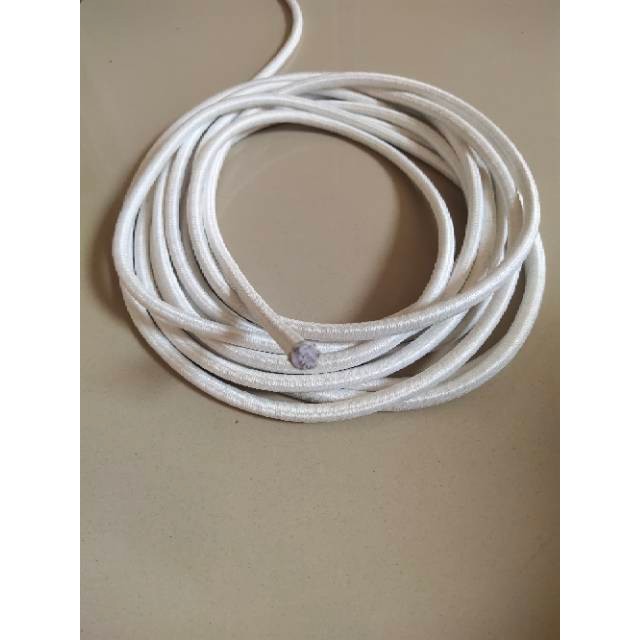 

Tali karet bulat 8mm / Tali elastis / Tali string / tali bai (panjang 10 meter)