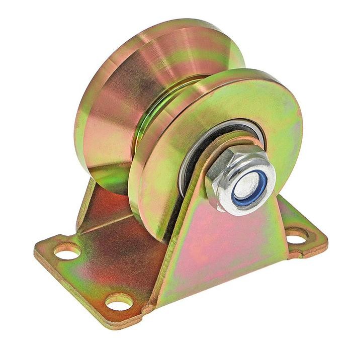 (TOP) 50MM RODA REL U&V / RODA GERBANG PAGAR / RODA GERBANG PAGAR BESI / DUKUNGAN YANG LEBIH TEBAL