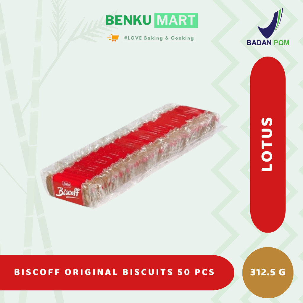 

Biscuit Lotus Biscoff 50 pcs Biskuit Kopi