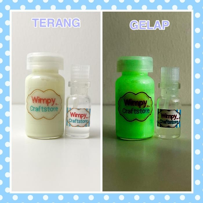 

ready stok cat glow in the dark paint besi kayu cat fosfor varnish gloss fosfor original
