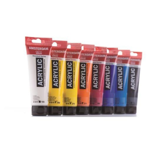 

ready stok amsterdam acrylic 120ml (white/yellow colors) original