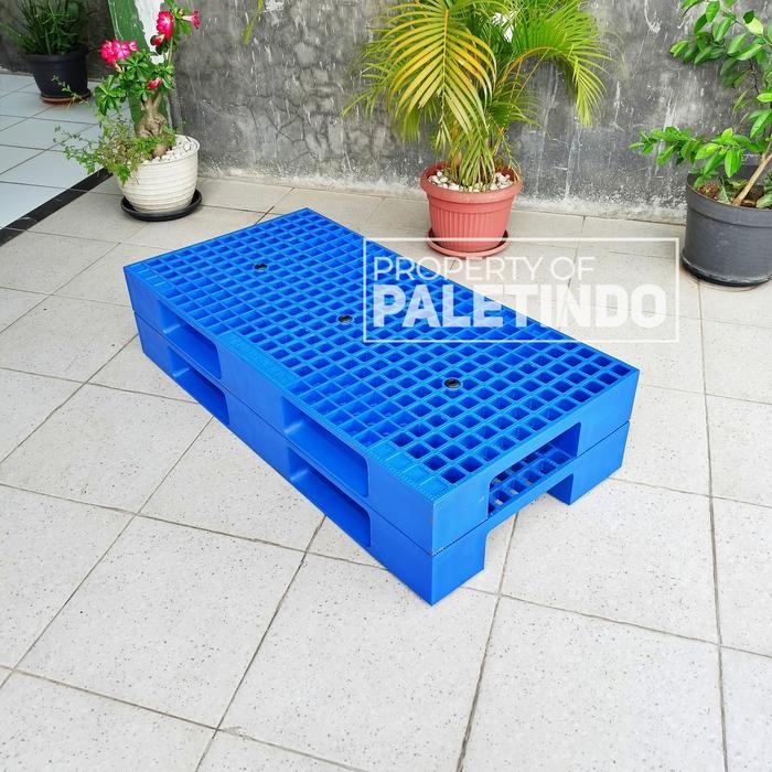 

ready stok palet plastik berlubang 120 x 60 x 13,2 cm - kualitas top original