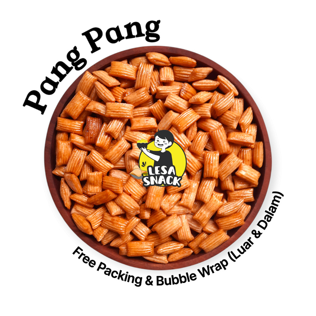 [LESA SNACK] Pang Pang (Grosir) 250gr gr 1KG Snack Kiloan Jajan Snack Cemilan Kiloan Grosir Termurah
