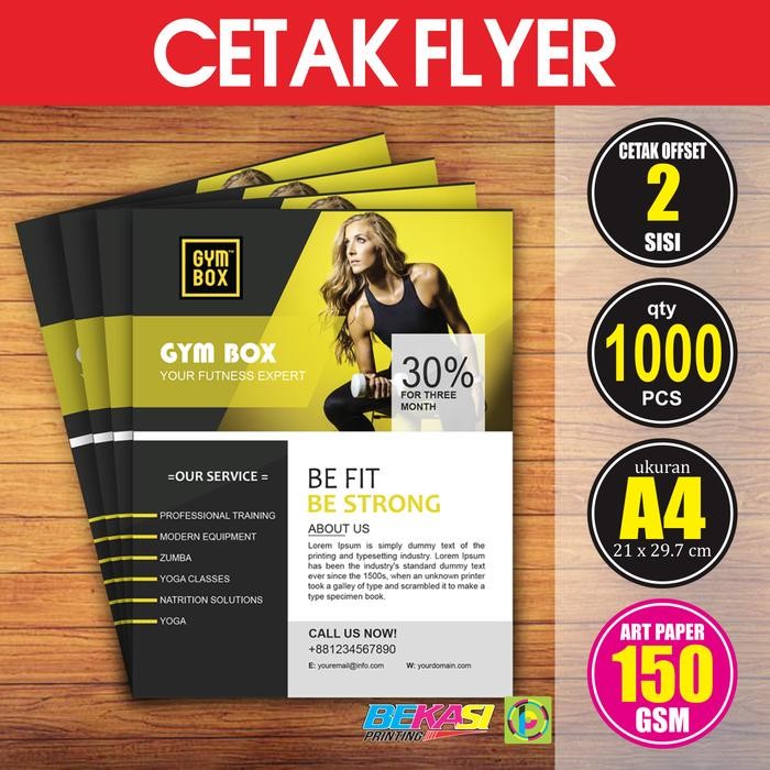 

CETAK BROSUR A4 FULL COLOR ART PAPER 150 GRAM