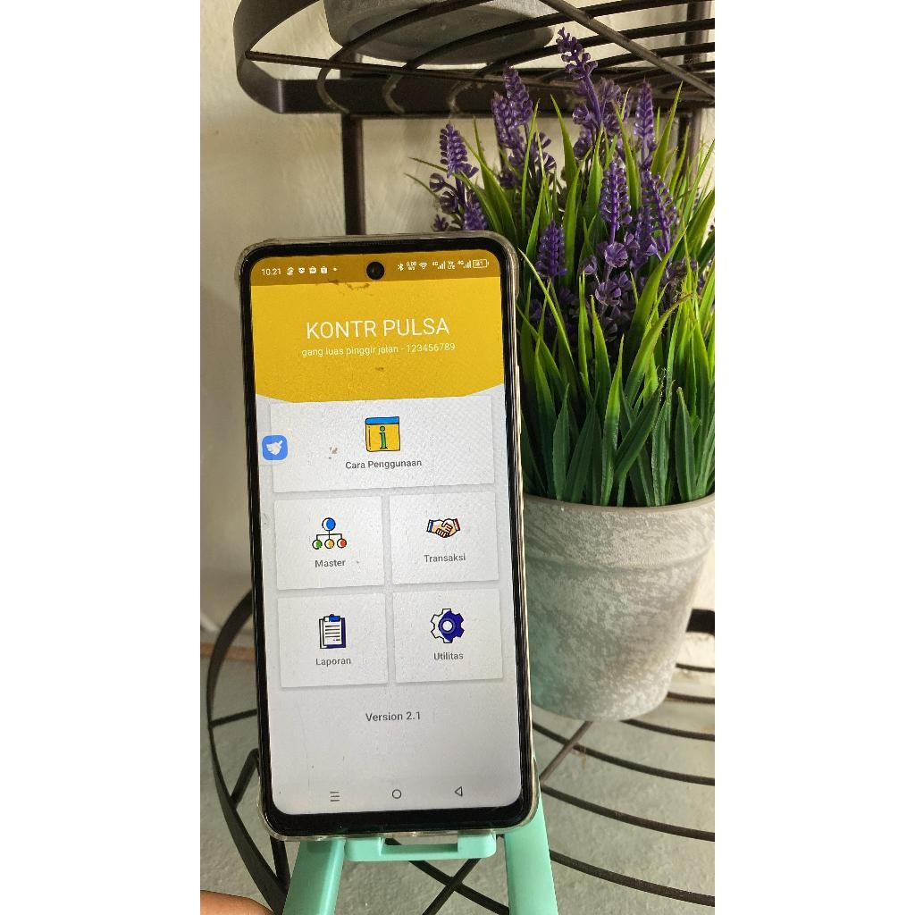 software aplikasi konter pulsa android