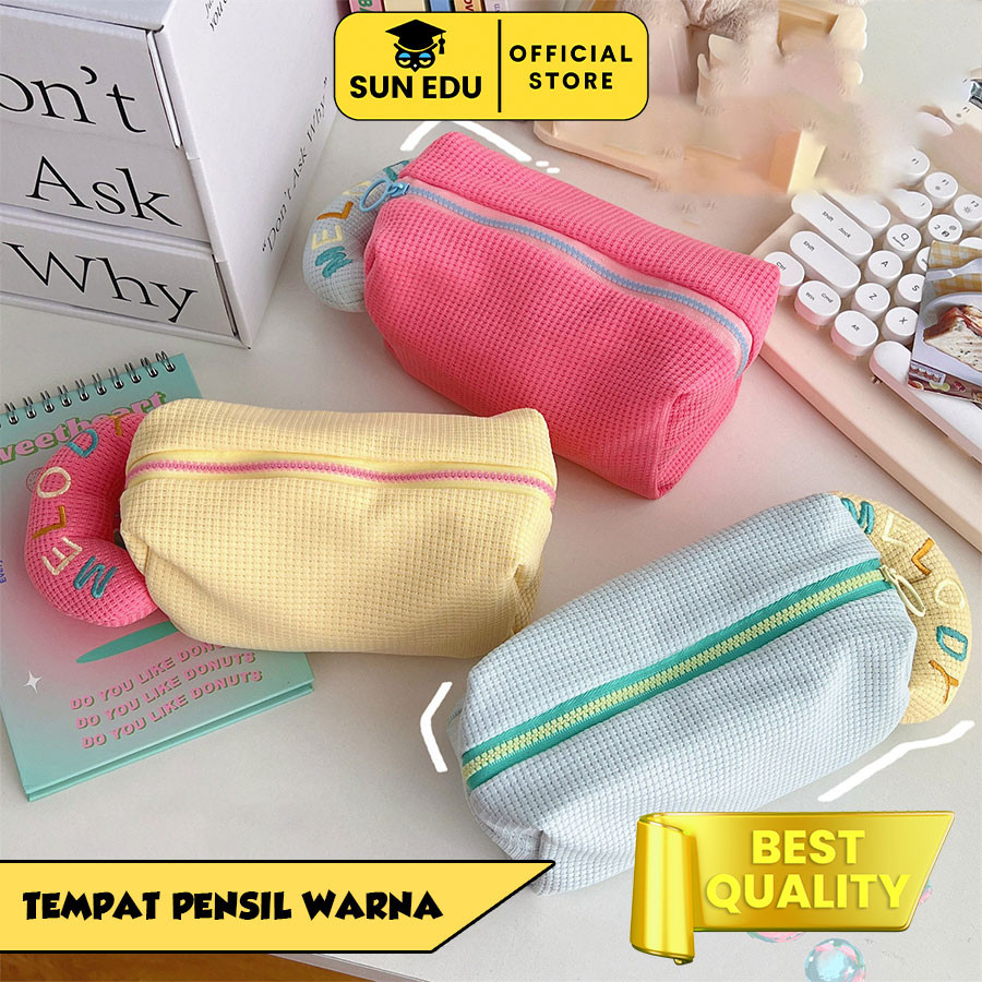 

Makeup travel pouch pastel/ Tempat pensil korean cute aesthetic