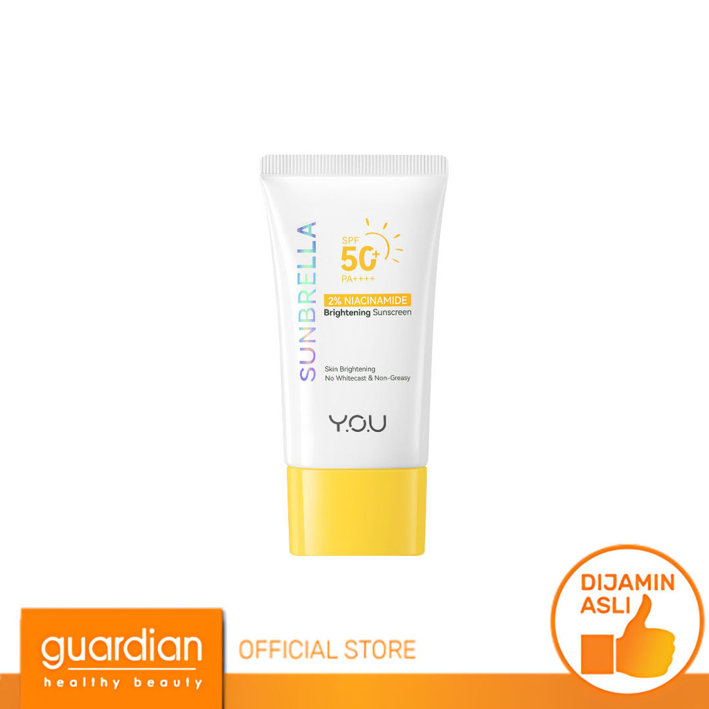 YOU Sunbrella 2% Niacinamide Brightening Sunscreen - Cooling Sunscreen Sunscreen Sensasi Dingin Suns