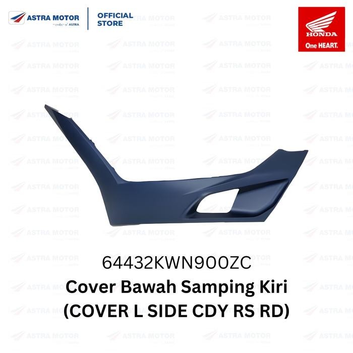Cover Bawah Samping Kiri (COVER L SIDE CDY RS RD) Honda PCX 125 64432KWN900ZC