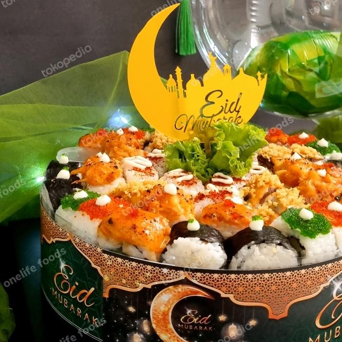 

NewZbgt- Balon sushi cake - Ramadhan hampers / Birthday