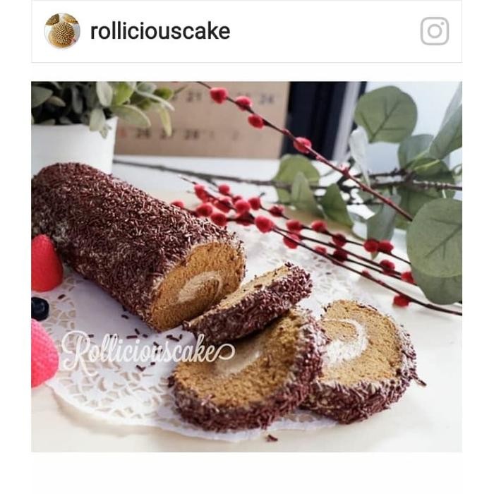 

NewZbgt- Bolu Gulung Mocca Chocolate Rollcake Kue