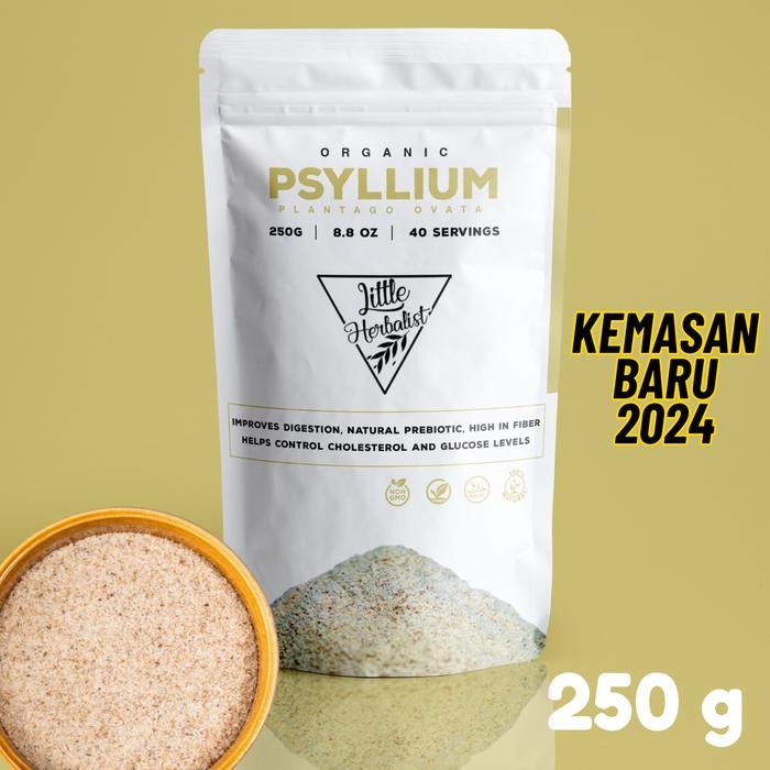 

NewZbgt- Psyllium husk powder 250 grams / Bubuk Psyllium Husk