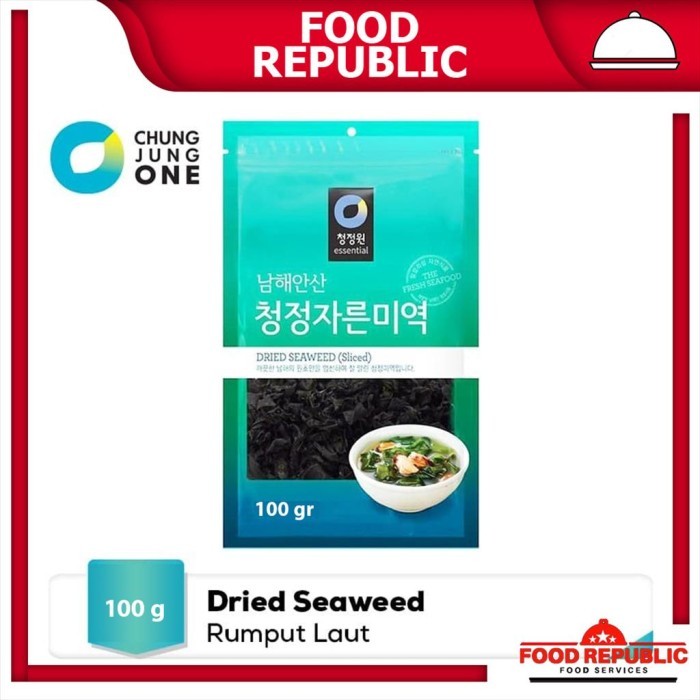

NewZbgt- DRIED SEAWEED 100 GR RUMPUT LAUT KERING DAESANG MIYEOK CHUNG JUNG ON
