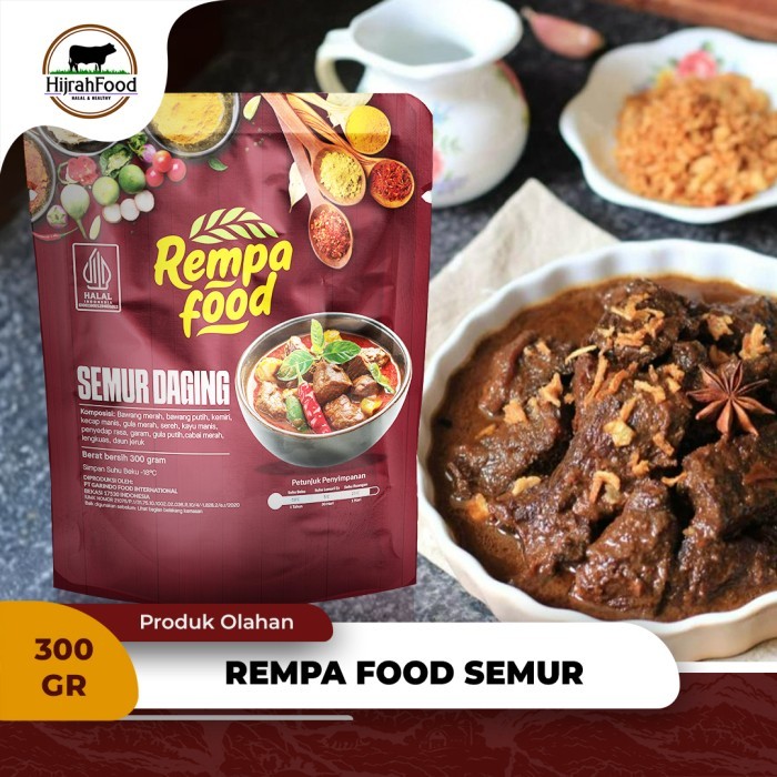 

NewZbgt- Rempa Food Daging Semur Sapi / Beef Semur Siap Masak (300 gr)